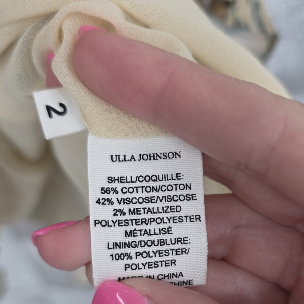 New Ulla‎ Johnson Niaya Dress 2 - Picture 7 of 10